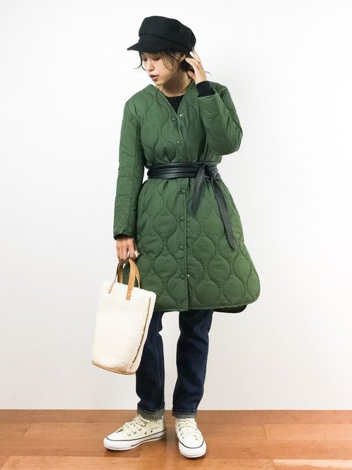 冬も流行！おすすめの大人カジュアルなサッシュベルトコーデ集