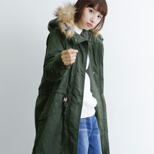 長く着られる定番アイテム！モッズコートを大人かわいく着こなそう♪