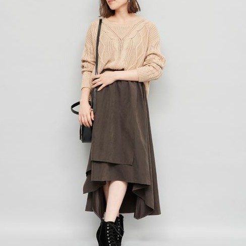 ウォーキング美人！イレギュラーヘムスカートはやっぱり可愛い♡