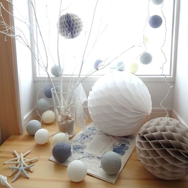 フォトジェニックで人気☆ハニカムボールを飾ったインテリコーデ実例集♪