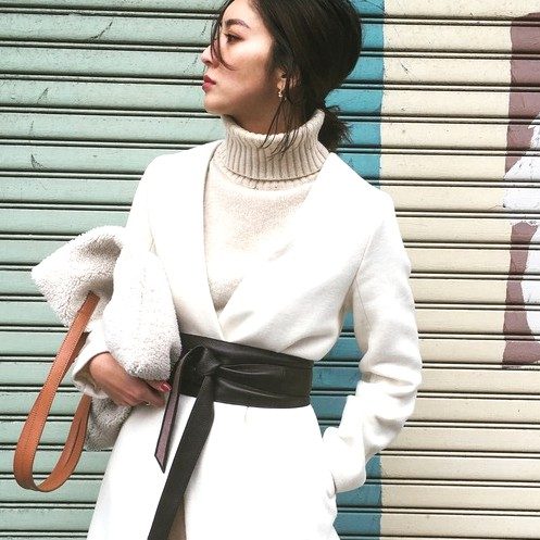 いつものコーデをエレガントに！サッシュベルトでつくるワンランンク上のオトナ女子コーデ♪