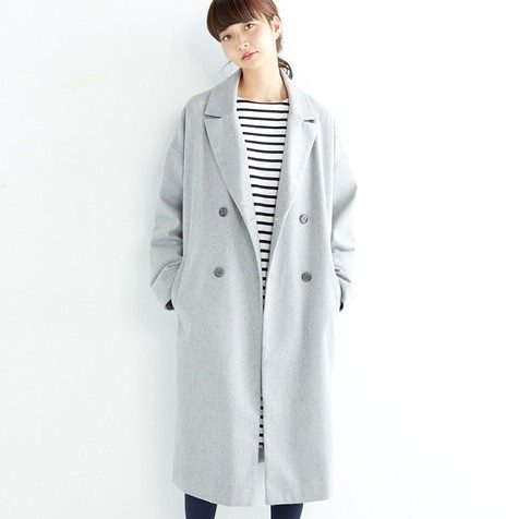 チェスターコートとは違う！ロング丈ピーコートで冬コーデをカッコよく決めよう♪