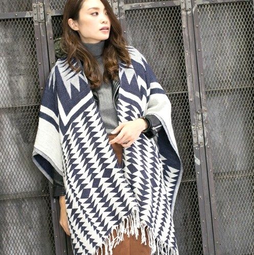 民族衣装の素敵な感じを着こなそう♪トライバル柄のカーディガンコーデ集♡