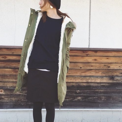 モッズコートの着こなし特集☆定番アウターをおしゃれに着こなす！