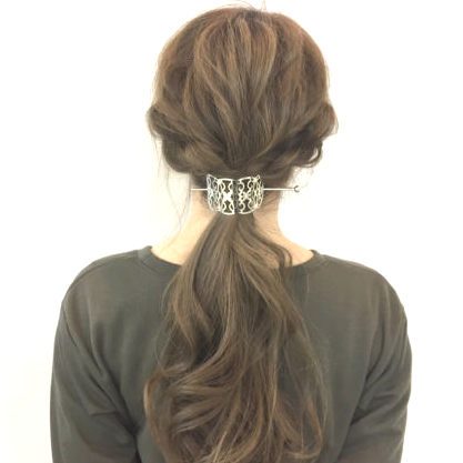 いつもと違う雰囲気に♡マジェステを使ったヘアアレンジで美人度UP！