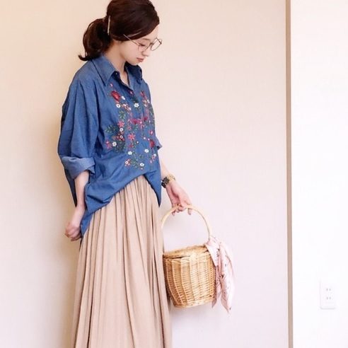 2017春夏トレンド☆刺繍を取り入れて華やかなコーデを楽しんでみませんか♪
